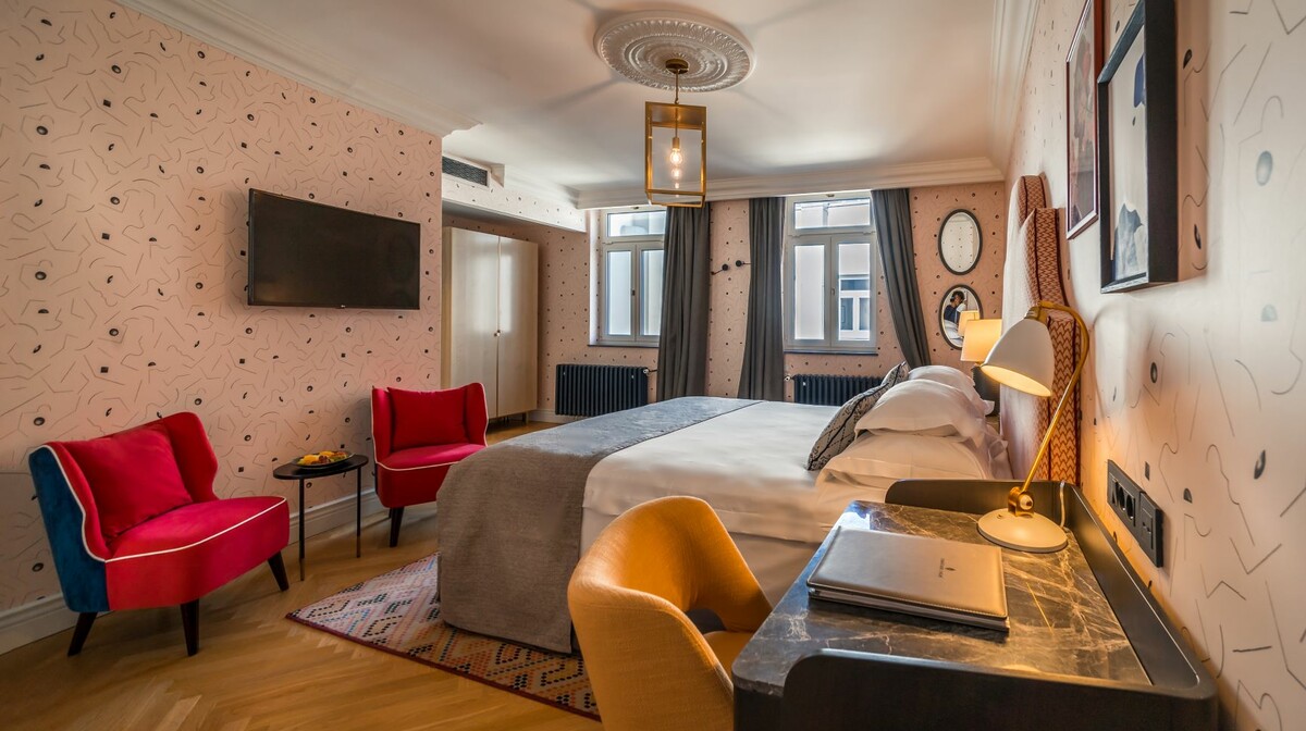 Dvokrevetna soba u Amadria Park Hotel Capital, odmor u Zagrebu