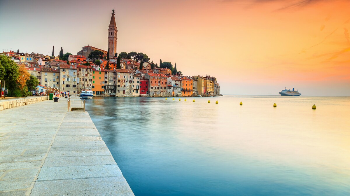 Rovinj zalazak sunca