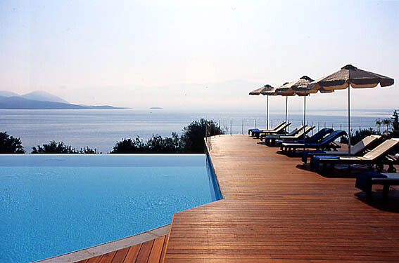Lefkas ljetovanje, Hotel Ionian Blue, bazen