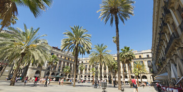 Barcelona, Plaza Real, garantirani polasci, putovanje sa pratiteljem, vođene ture