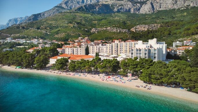 Tućepi, hotel Alga, panorama