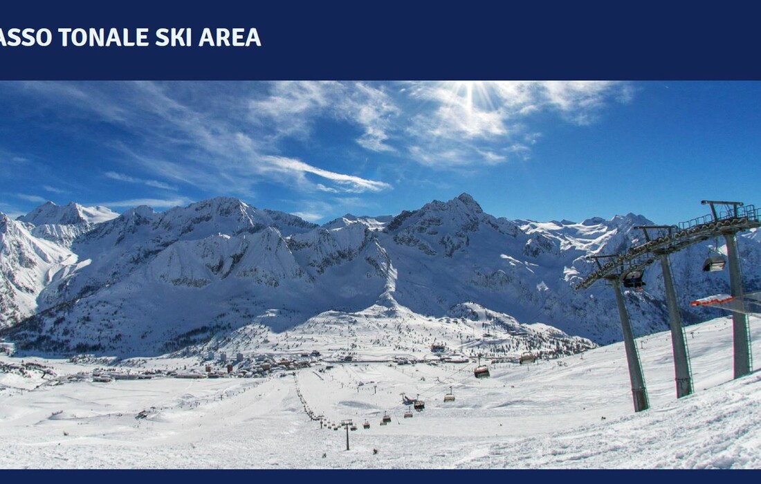 Passo Tonale ski staza