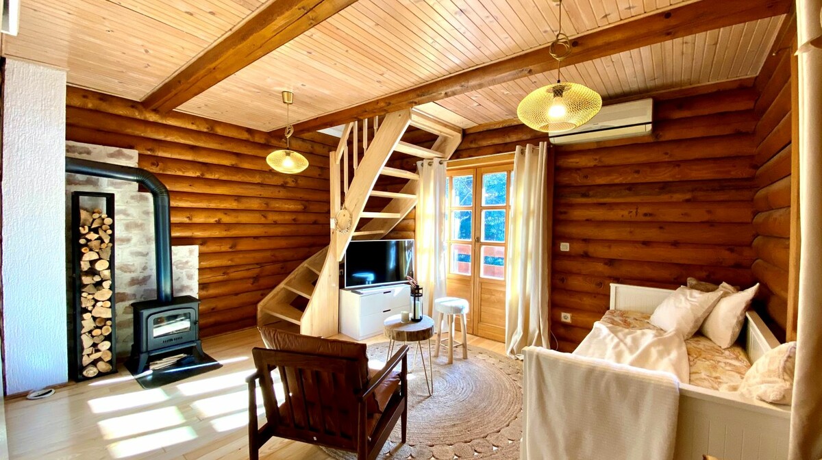 Gorski Kotar, Pine Lodge Hlevci, dnevni boravak