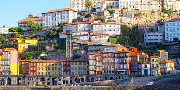 Razgled Porta, Ribeira, putovanje Portugalska tura