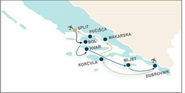 Krstarenje Jadranom,  Split-Split