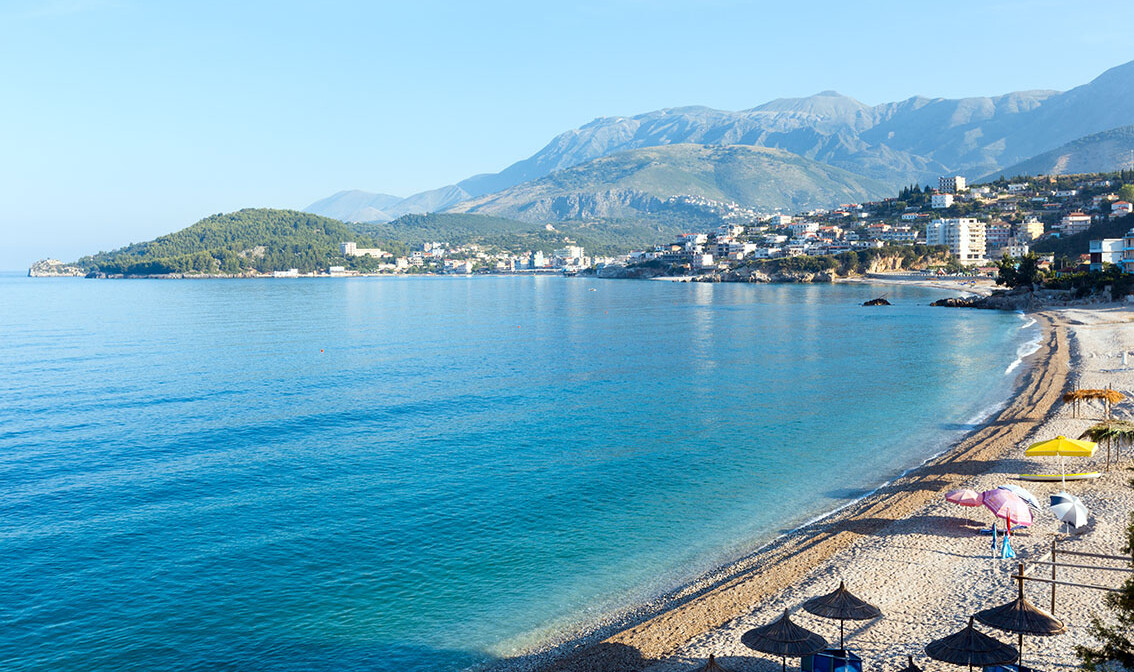 Drač ljetovanje autobusom, plaža