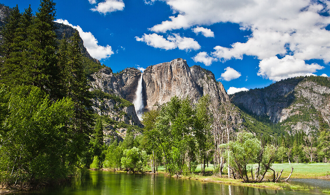 SAD, Kalifornija, Nacionalni park Yosemite, predivan vodopad, grupni polasci, putovanja zrakoplovom