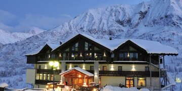 Skijanje u Italiji, skijalište Passo Tonale, Family Hotel Adamello, pogled izvana