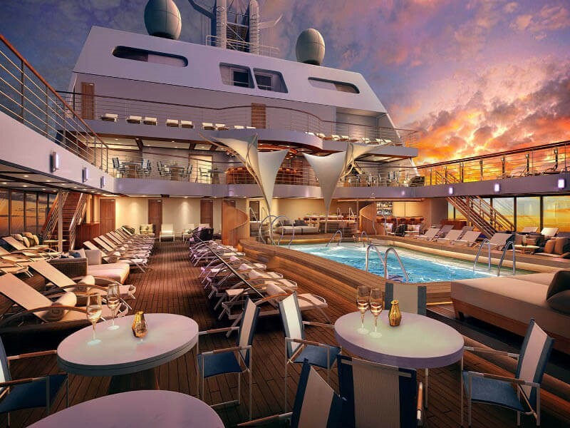 Seabourn Encore, bazen