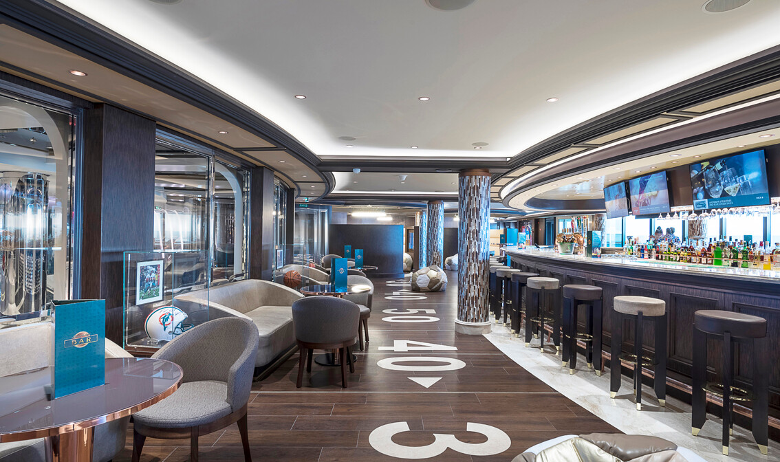 krstarenje svijetom, MSC Seaside sports Bar