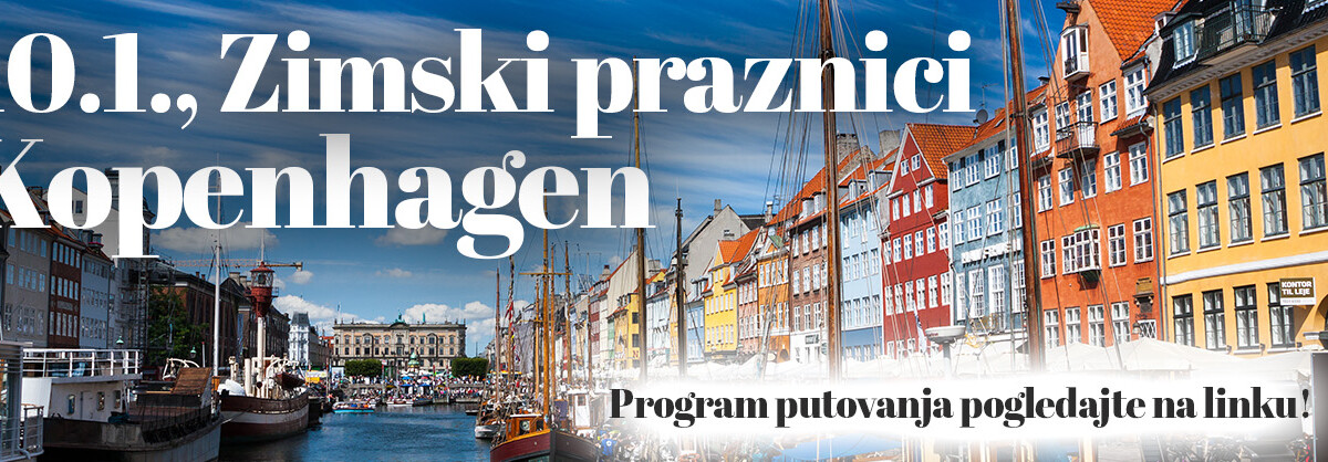 Kopenhagen zimski banner