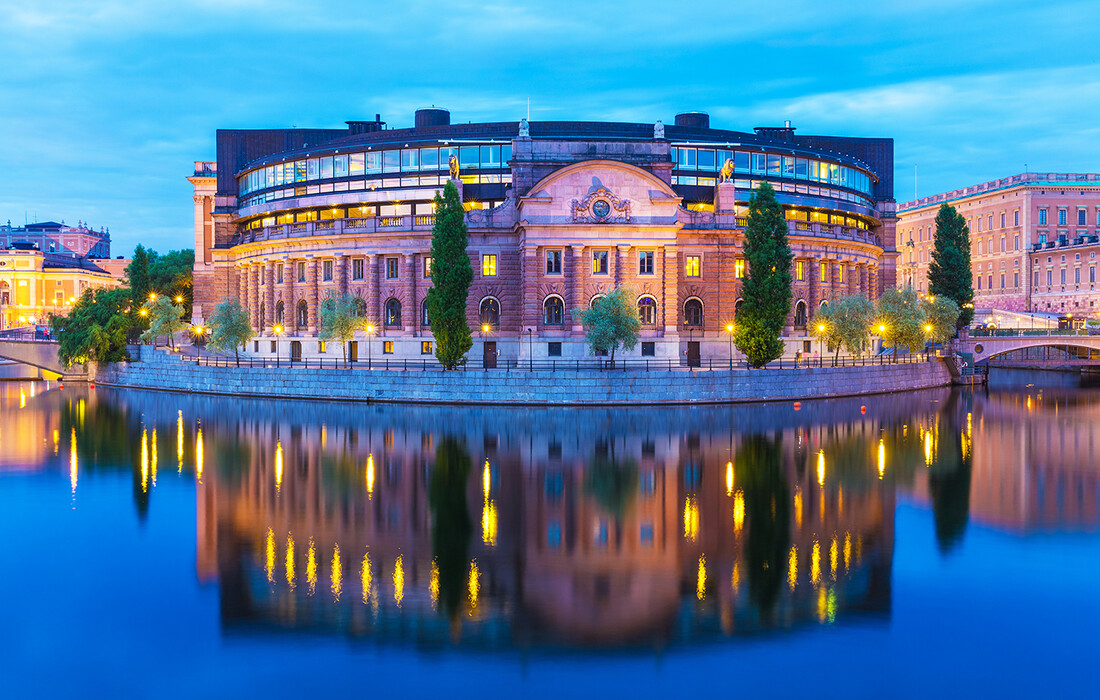 Švedski parlement, putovanje Skandinavija, Stockholm, garantirano putovanje