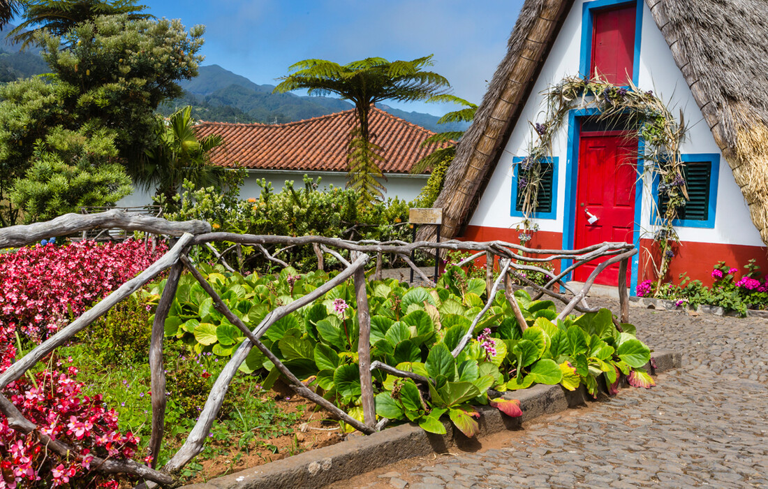 Madeira,  -Traditional rural house in Santana