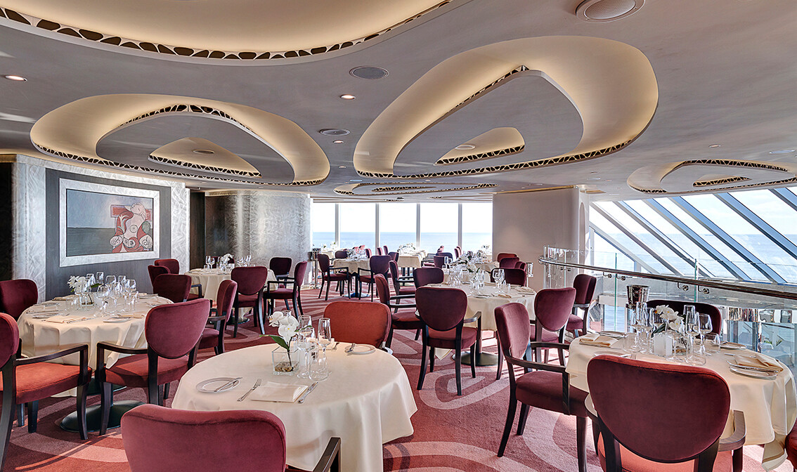 MSC Seaside, MSC Yacht Club Restaurant