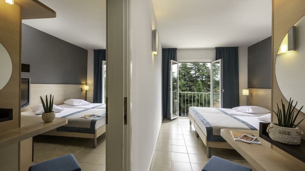 Poreč, Valamar Pinia Hotel, obiteljska soba