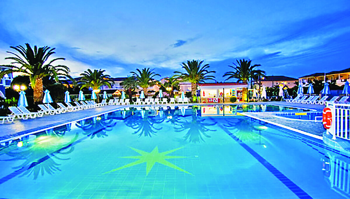 Zakintos ljetovanje, Kalamaki, Hotel Golden Sun resort, bazen