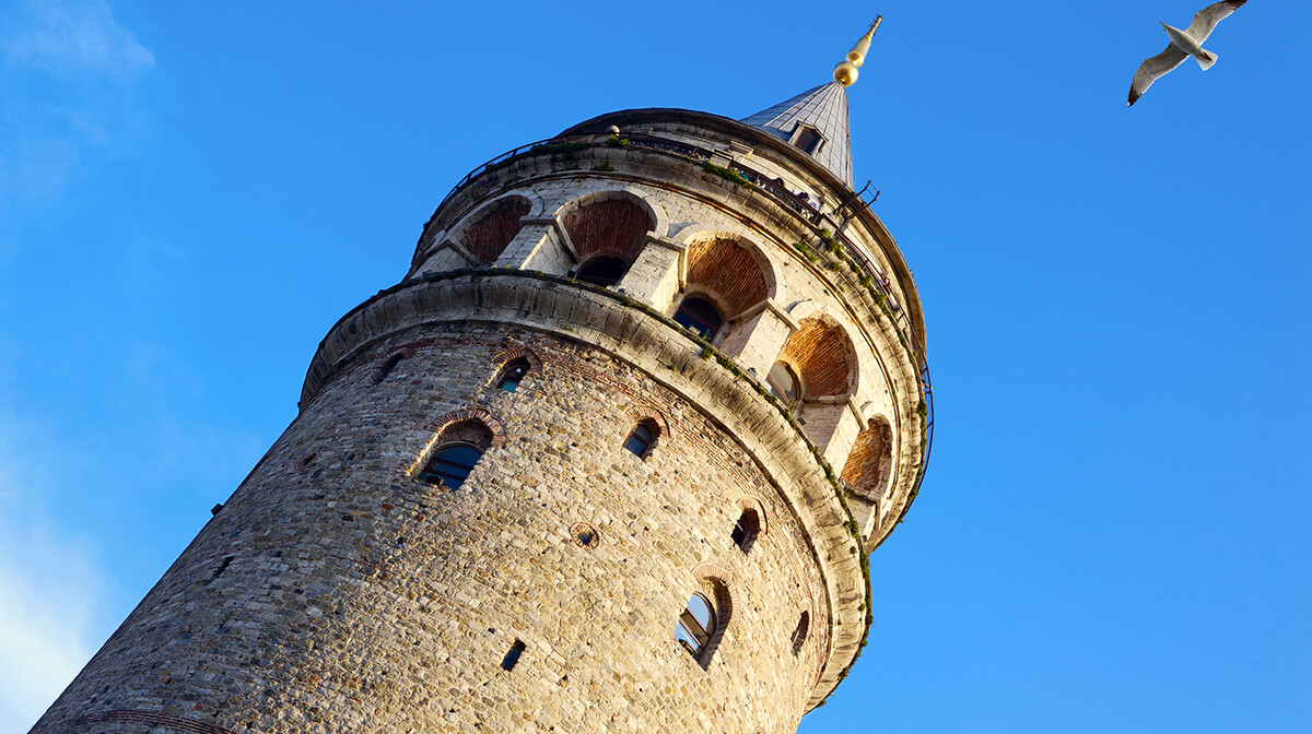 Galata Tower, istanbul zrakoplovom