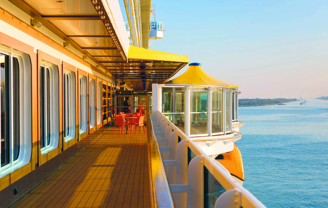 Costa Diadema, open deck