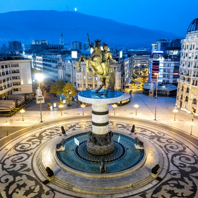 Skopje, glavni grad Makedonije