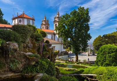 Braga i  Bom Jesus crkva, putovanje u Portugal