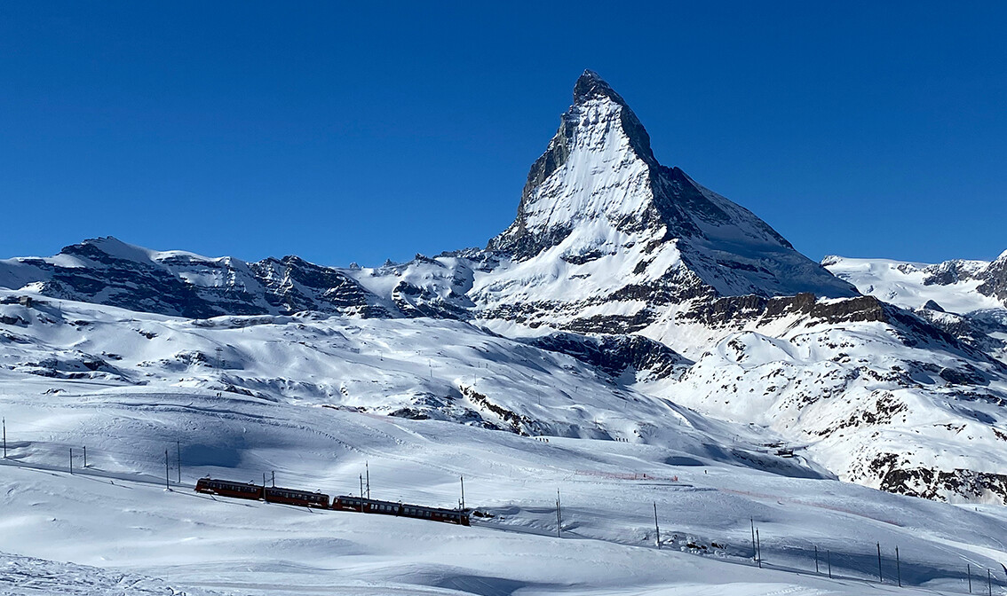 Skijalište Zermatt, Matterhorn, Gornergrat, skijanje švicarska, vlak za Gornergratt, mondo travel