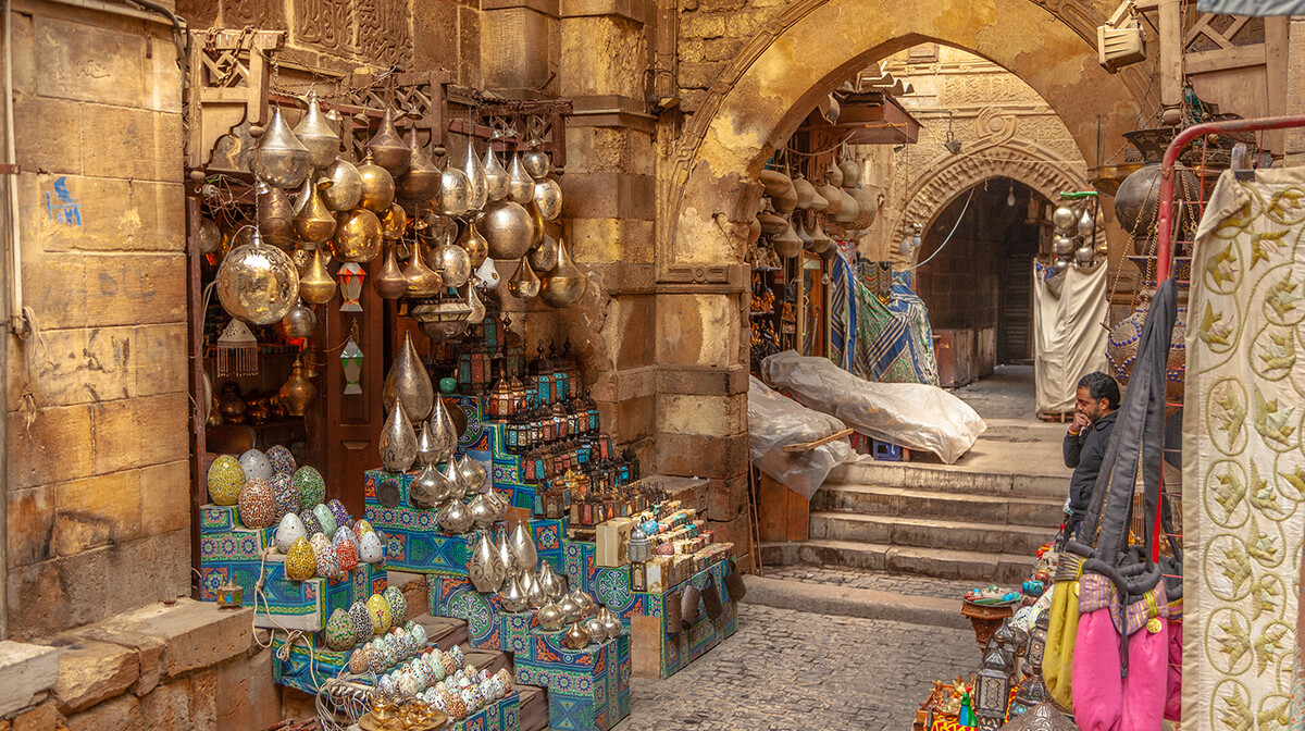 Tržnica khan El khalili u Kairu, putovanje Egipat, posebnim zrakoplovom, garantirani polasci