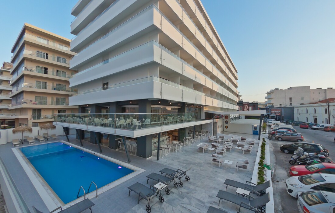 Rodos ljeto, Hotel Mercure Rhodes Alexia, bazen