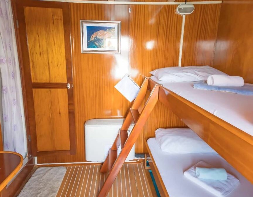 Moje Mare brod kabina
