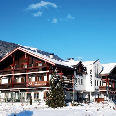 Skijanje u Italiji, skijalište Kronplatz, Hotel Brunnerhof, pogled izvana