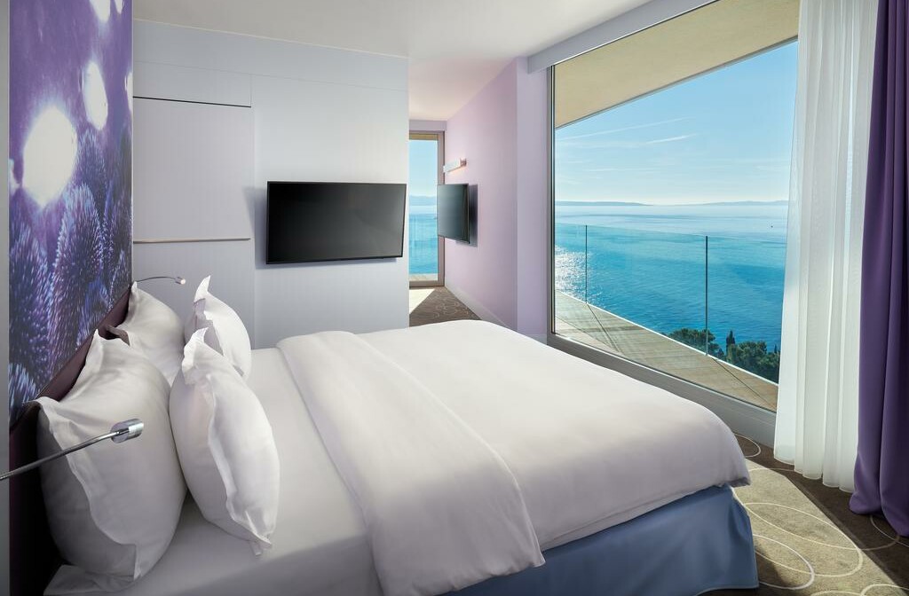 Split,Radisson Blu Resort, soba sa pogledom na more