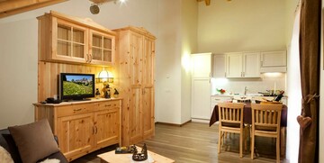 Skijanje u Italiji, skijalište Kronplatz, Residence Baron, primjer apartmana