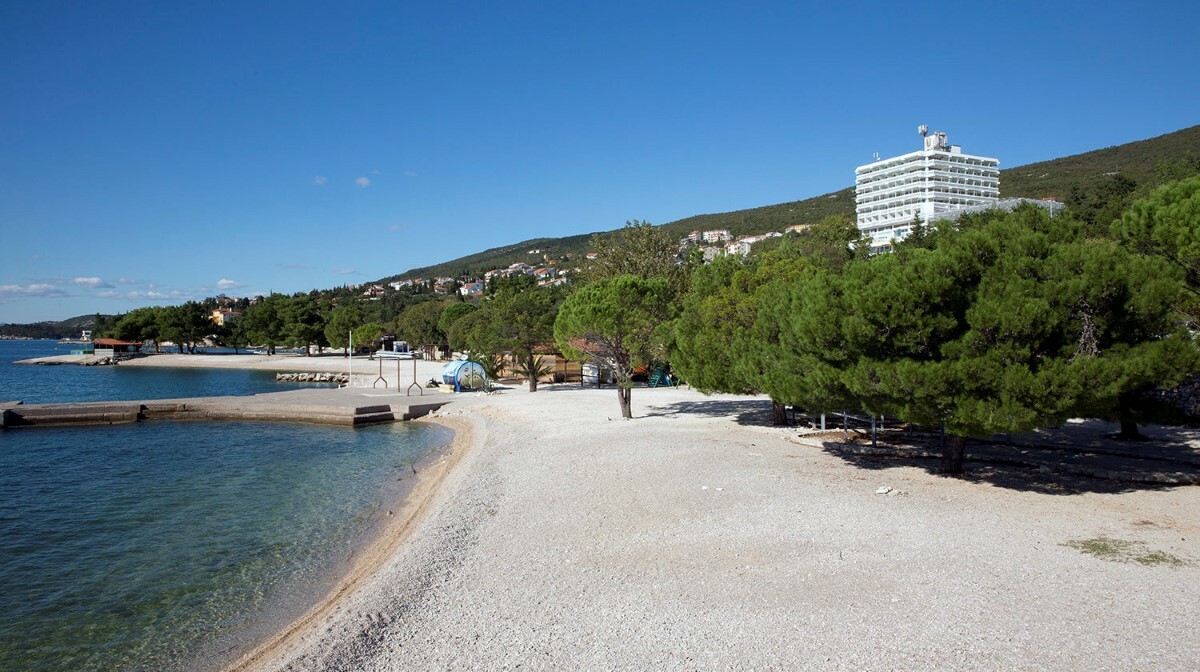 Crikvenica, Hotel Omorika, plaza