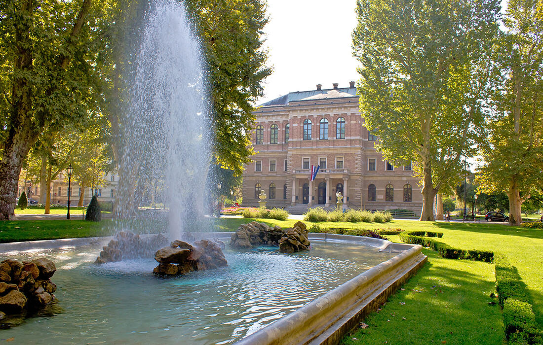 Zagreb, park Zrinjevac