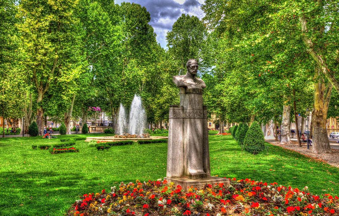 Zagreb, park Zrinjevac