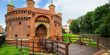 Poljska, Krakow, Barbican , europska putovanja, putovanja sa pratiteljem, vođene ture