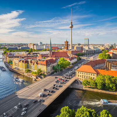 Berlin, prekrasan pogled na grad, putovanje autobusom, Mondo travel