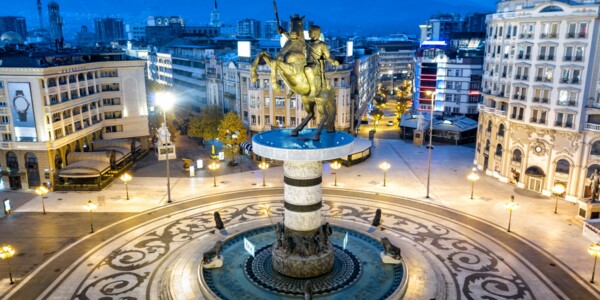 Skopje, glavni grad Makedonije
