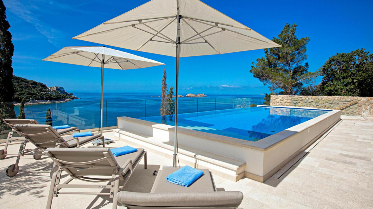 Dubrovnik, Villa Malo More, vanjski bazen