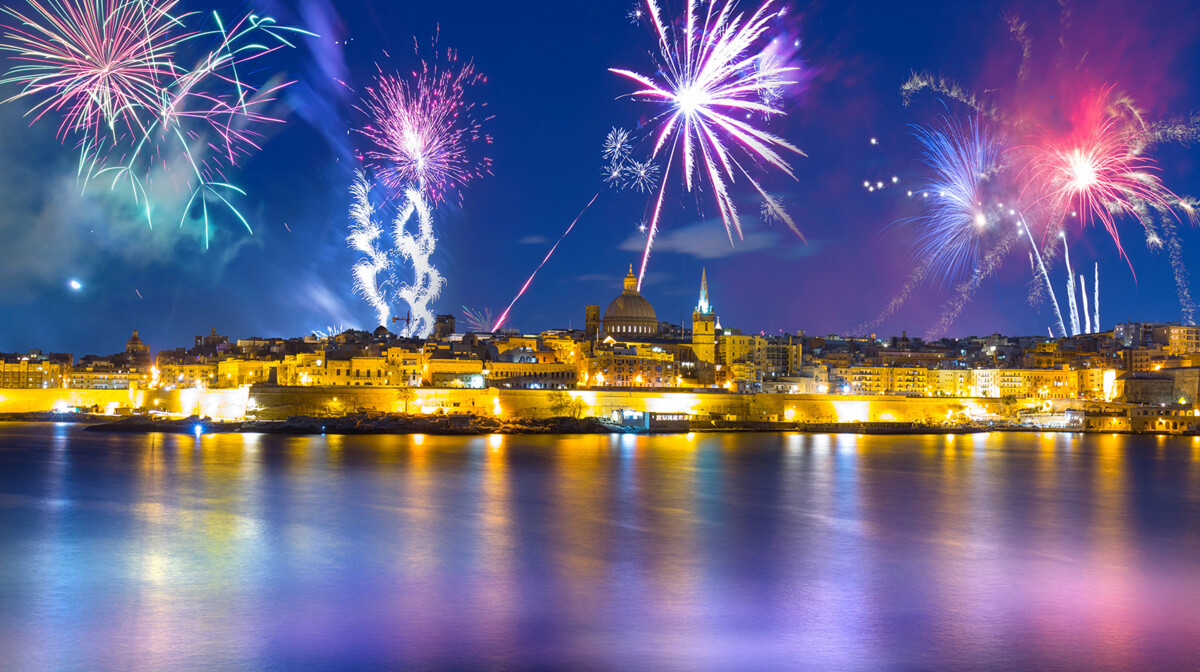 Malta,  Valletta, Nova godina