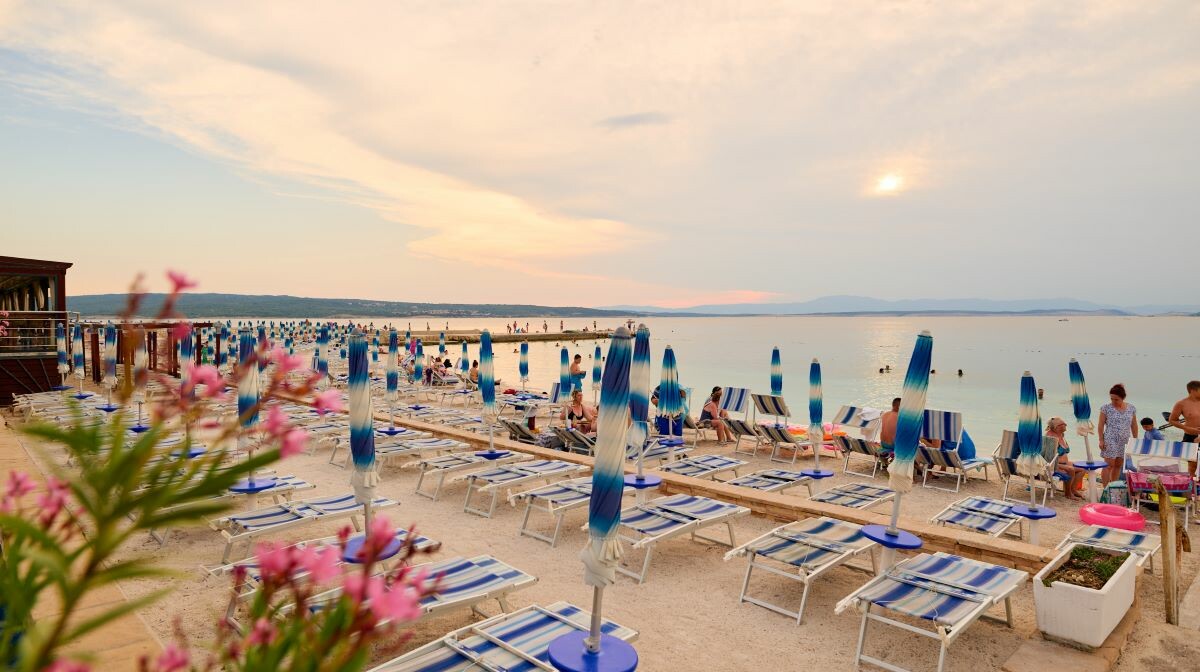 Selce, gradska plaža 