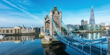 Tower bridge i Shard na garantirani polazak za London