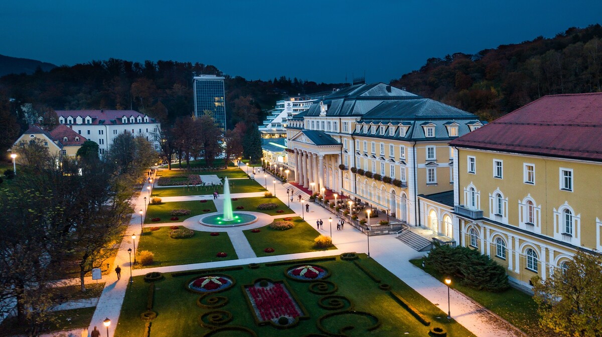 Grand hotel Rogaska, park