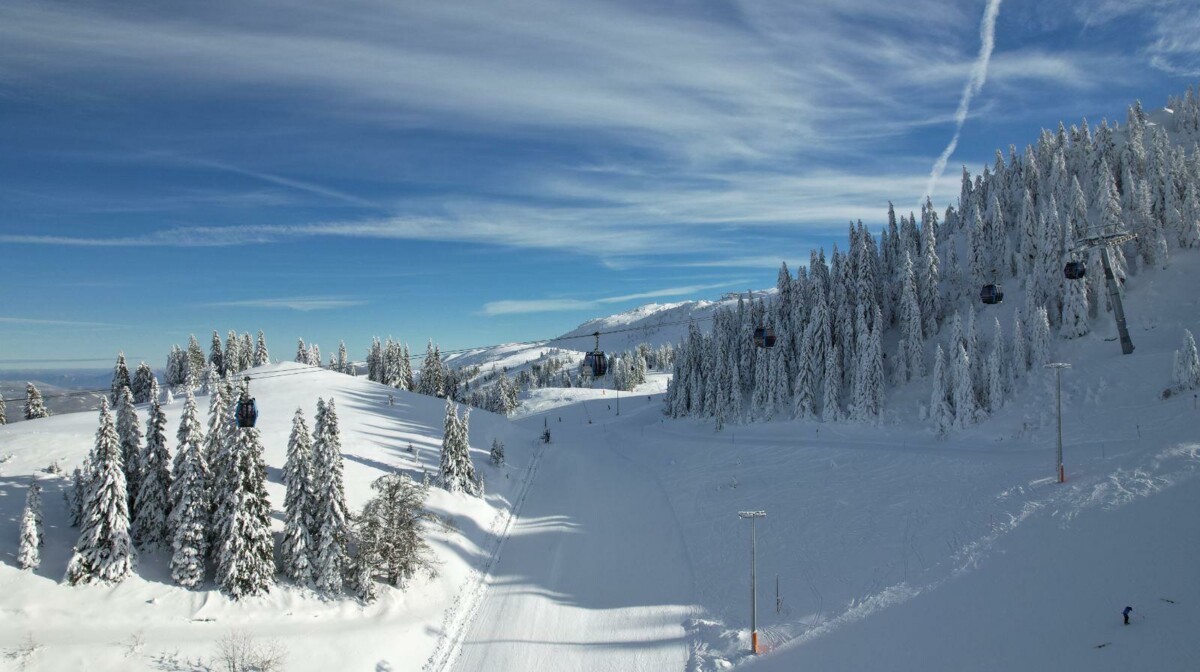 Jahorina, Snježna dolina, ski staza