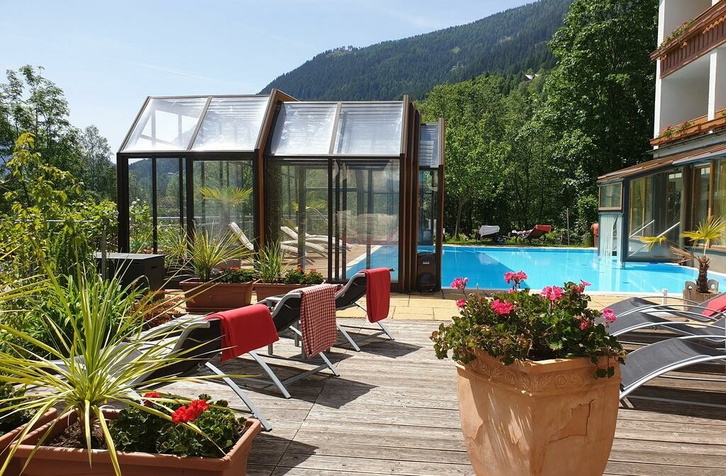 Bad Kleinkirchheim, hotel Almrausch, skijanje i spa, mondo, vanjski bazen