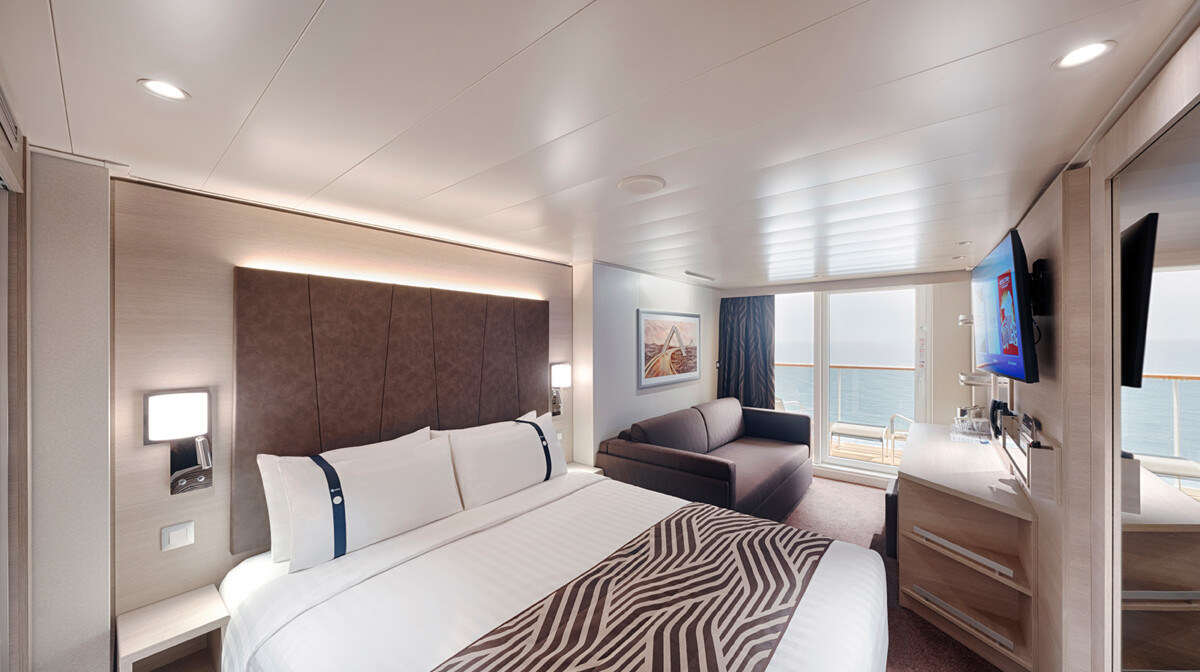 MSC World Asia, Deluxe Balcony with partial view (BP)