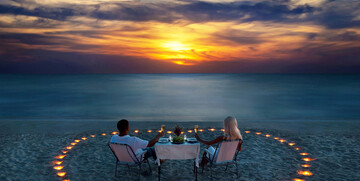 večera na Maldivima, putovanja zrakoplovom, Mondo travel, daleka putovanja, garantirani polazak