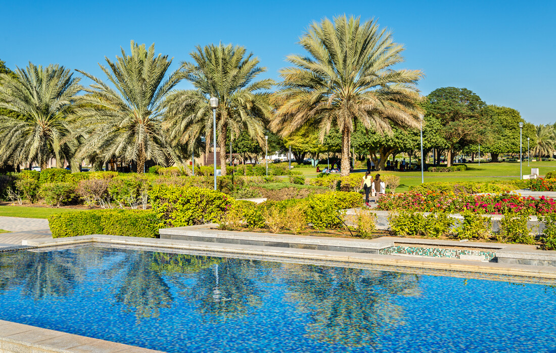 Al Jahli Park in Al Ain, United Arab Emirates