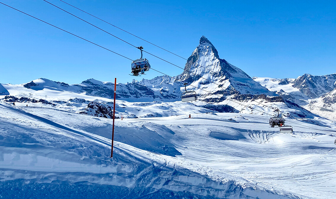 Skijalište Zermatt, Matterhorn, skijanje švicarska, gondola, mondo travel