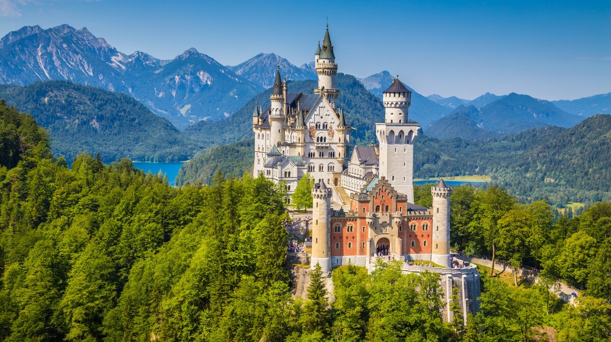 Bavarska - Neuschwanstein castle 