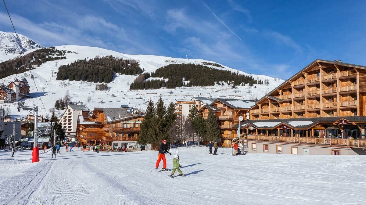 Skijanje u Francuskoj, Les 2 Alpes.